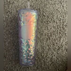 Starbucks Holographic Tumbler with Straw